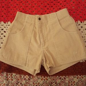 Vintage Op Corduroy Shorts